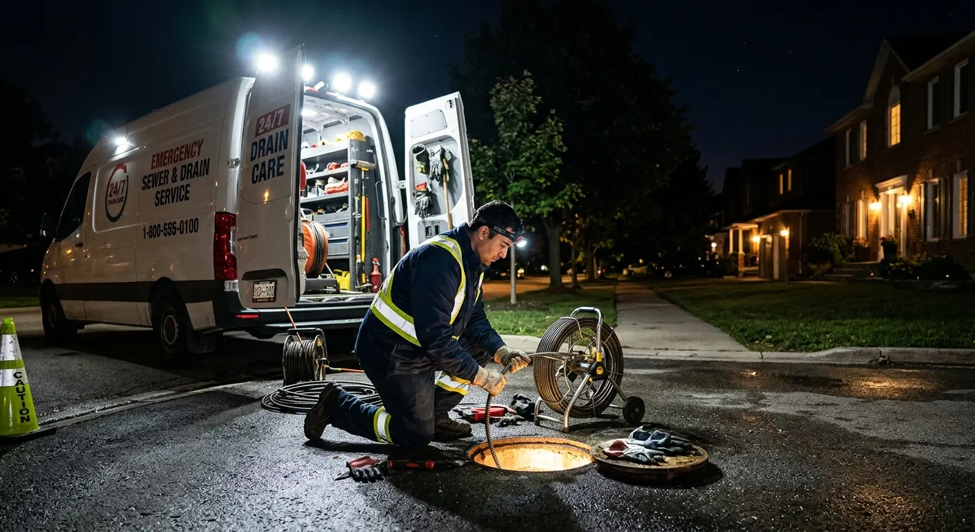 Sewer Cleanout in Woburn, MA